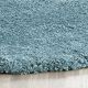 Handmade Bedside Sky Blue Rug